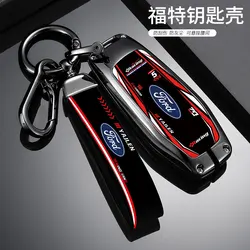 Car Key Case Cover Shell Racing Style Design Accessories For Ford Fusion Mondeo Mustang F-150 Explorer Edge 2015 2016 2017 2018