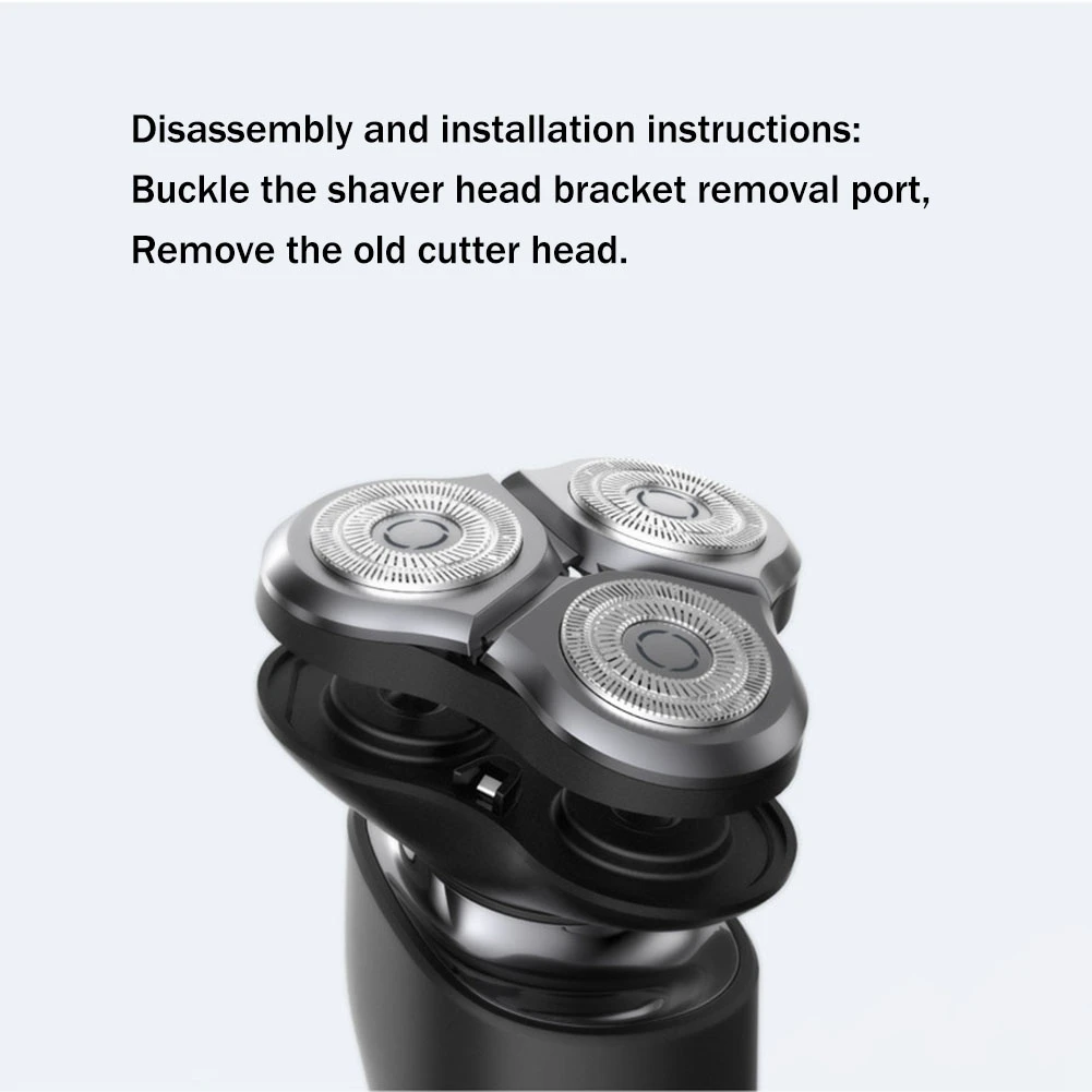 A40Z-S300 Electric Razor Replacement Cutter Head Parts For Xiaomi Mijia S300 S500 S500C Electric Razor Cutter Head Three Cutter