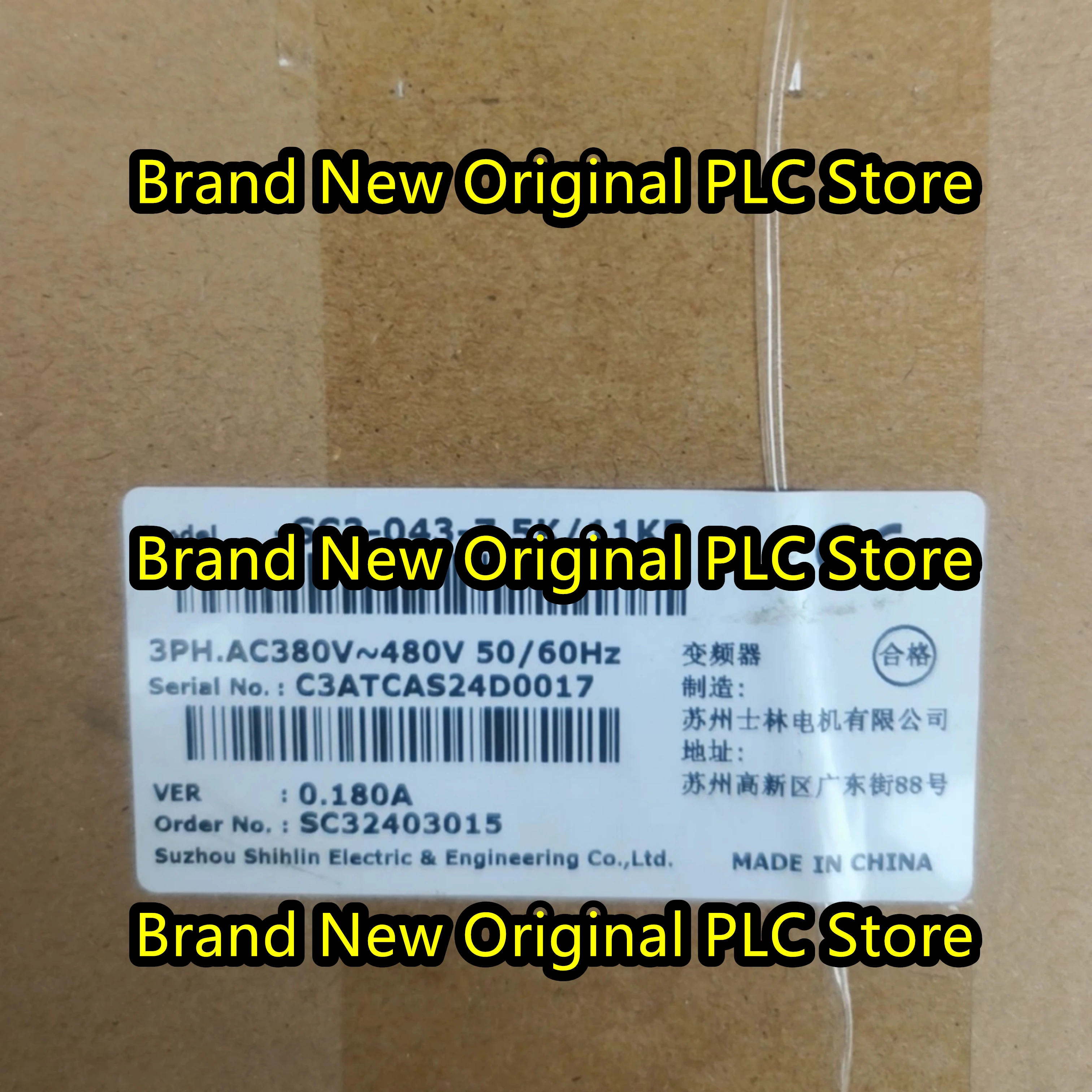 

SC3-043-7.5K/11KF Three-phase380V Frequency converter new original