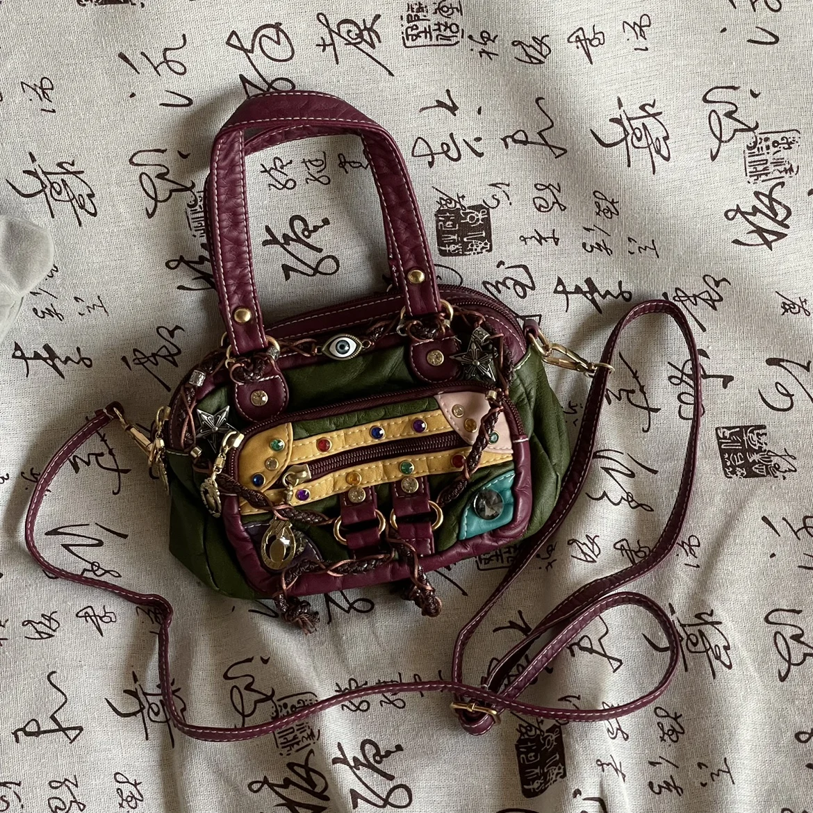 

Designer Brand Retro Gemstone Soft Leather Shoulder Crossbody Bags for Women Hot Selling