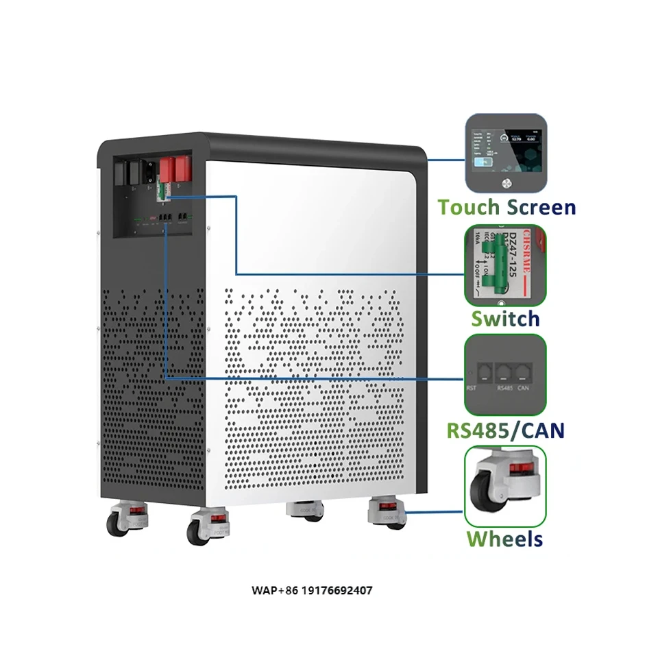 LiFePO4 48V 600Ah 30Kwh Battery Pack 51.2V 300Ah 15Kwh 900Ah 46Kwh 6000+ Cycles Bluetooth RS485 CAN BMS Lithium Battery