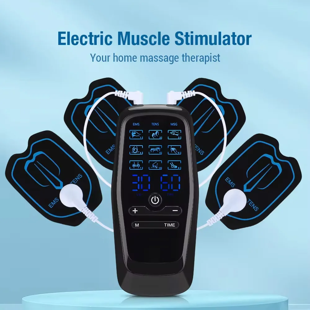 Fisioterapia TENS stimolatore muscolare elettrico EMS agopuntura massaggio del corpo terapia meridiana digitale macchina dimagrante sollievo dal