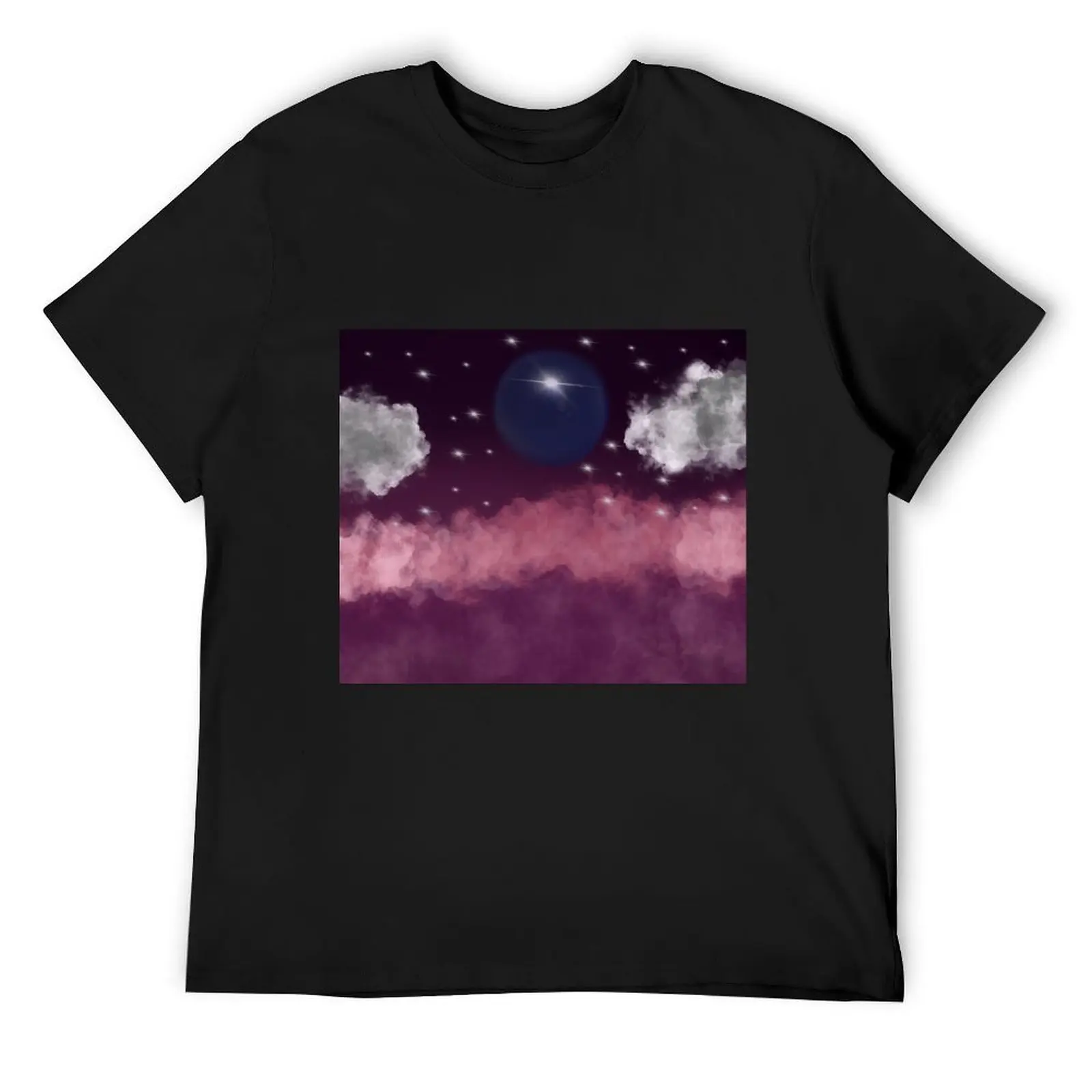 

Night sky T-Shirt boys animal print kawaii clothes tees graphic tee shirt t shirt men