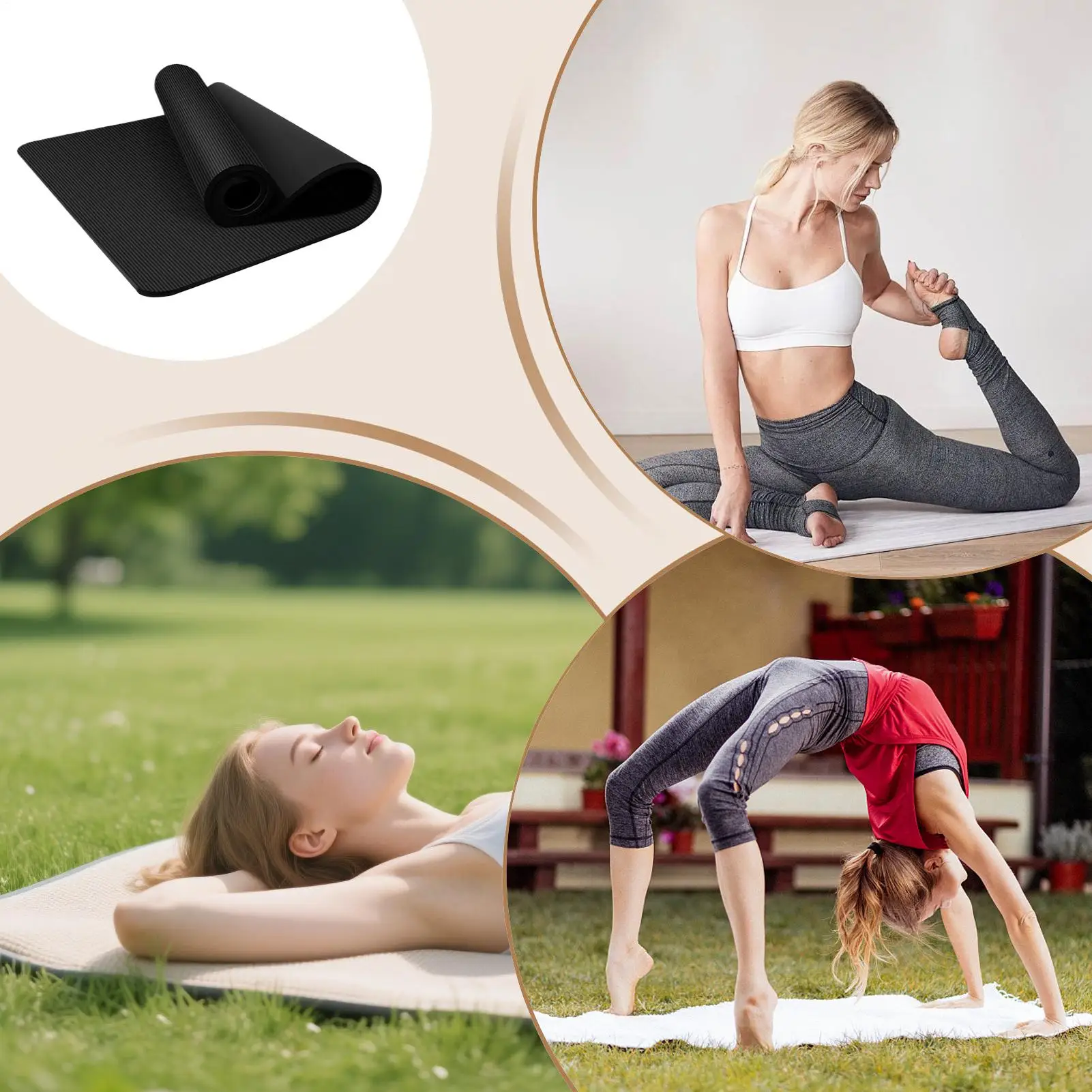 Extra Thick Yoga Ma… - image