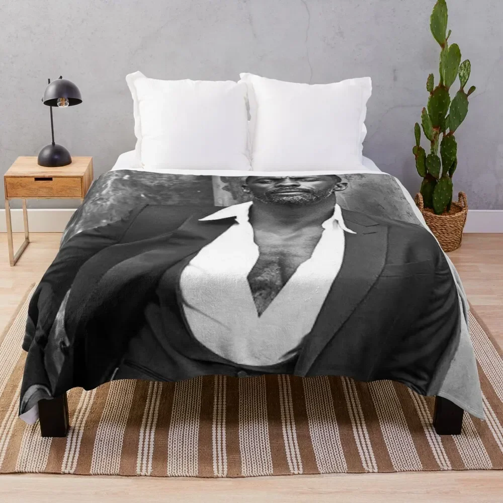 

idris elba Throw Blanket