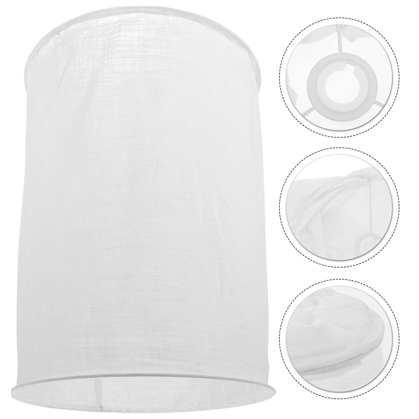 

Fabric Lampshade White E27 Pendant Light Cover Cloth Hanging Shade Cloth Lampshade Ceiling Chandeliers