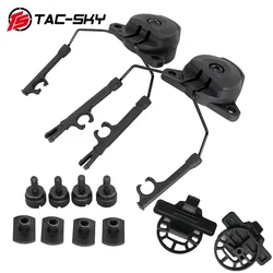 TS TAC-SKY TACTICAL HEADSE HELMET ADAPTER HANGING ACCESSORY for Team Wendy Rails 2.0, 3.0, FOR COMTA 1,2,3 Tactical Headse