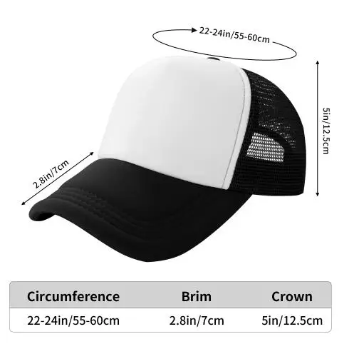 1pc Men's Raccoon Couple Trucker Hat with 