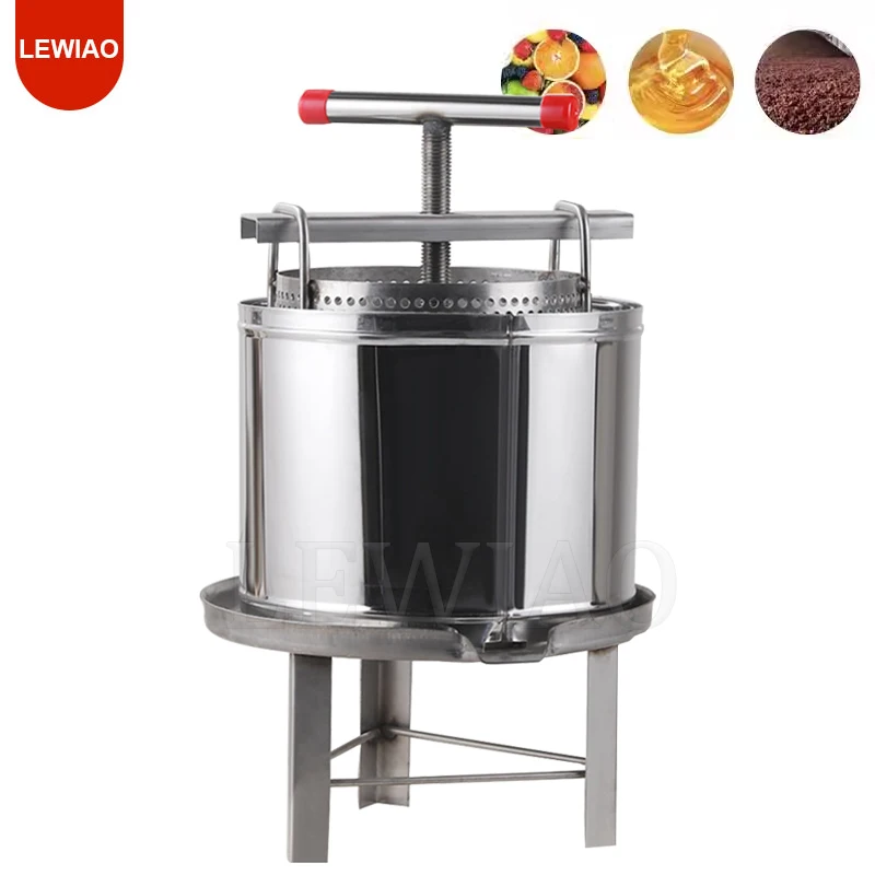 

Beekeeping Equipment Honey Press Stainless Steel Beewax Press Domestic Honey Extractor Squeeze Sugar And Juice Beekeeper Tools