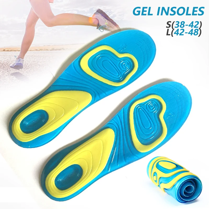 Premium Orthotic Gel Insoles Orthopedic Flat Foot Health Sole Pad For Shoes Insert Arch Support Pad For Plantar fasciitis Unisex