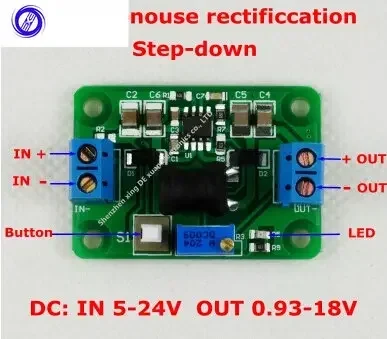 DC-DC Adjustable Step Down Buck Power Module Kis3r33S   Highest Efficiency 95% Super LM2596 Kis-3r33S