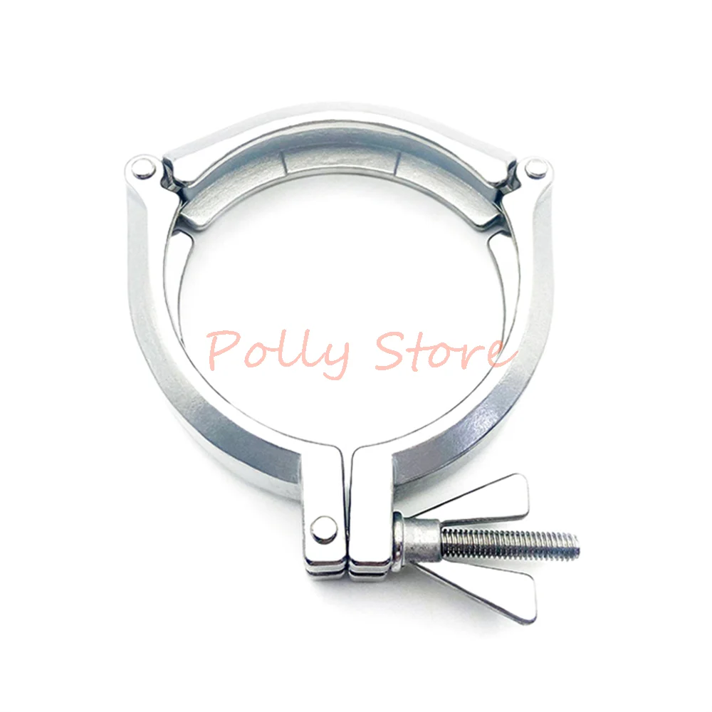 1PC KF vacuum 304 stainless steel chain clamp Three-section chain clamp KF63 / 80/100/160