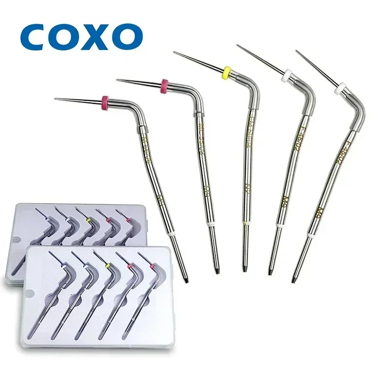 

Dental COXO Launches Advanced Heated Gutta Percha Gun and 5 PCS Tips Kit for Endodontic Root Canal Filling Obturation Systems