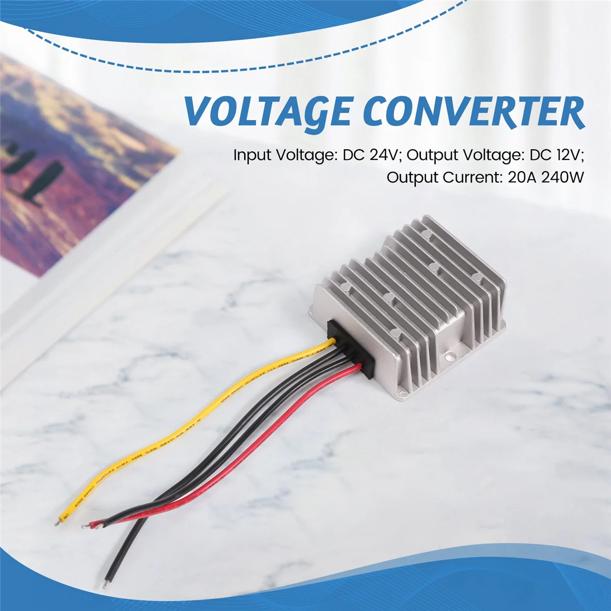 Convertitore buck Convertitore di tensione CC/CC Regolatore da 24 V a 12 V 20 A 240 W Alimentazione interruttore Nuovo