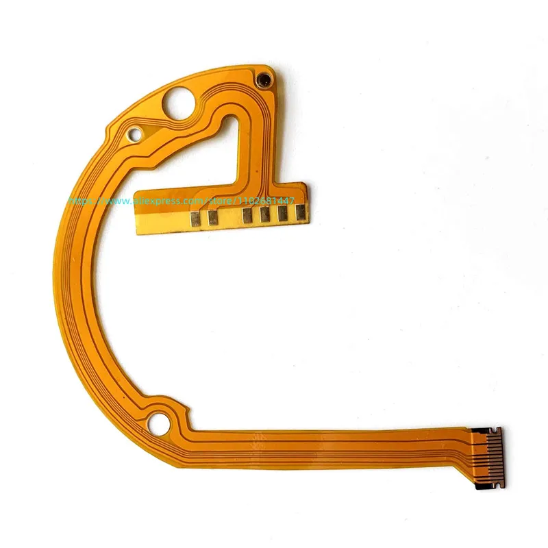 Bayonet Mount Ring Flex Cable, FPC para Nikon PC, F4E ED, Camera Repair Part, Novo, 19mm