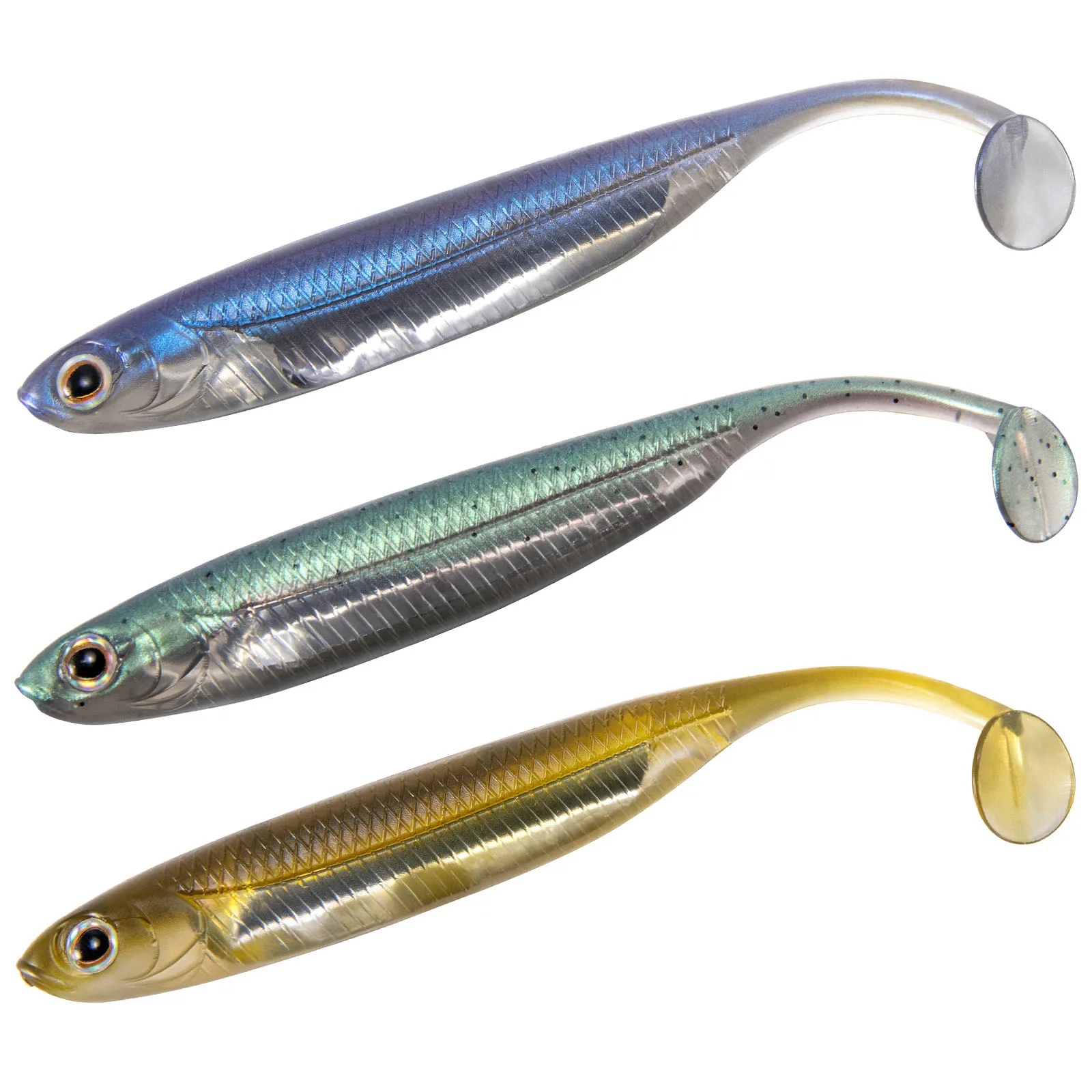 Dr.Fish 5/6pcs Fishing Soft Plastic Lures – Only .23!