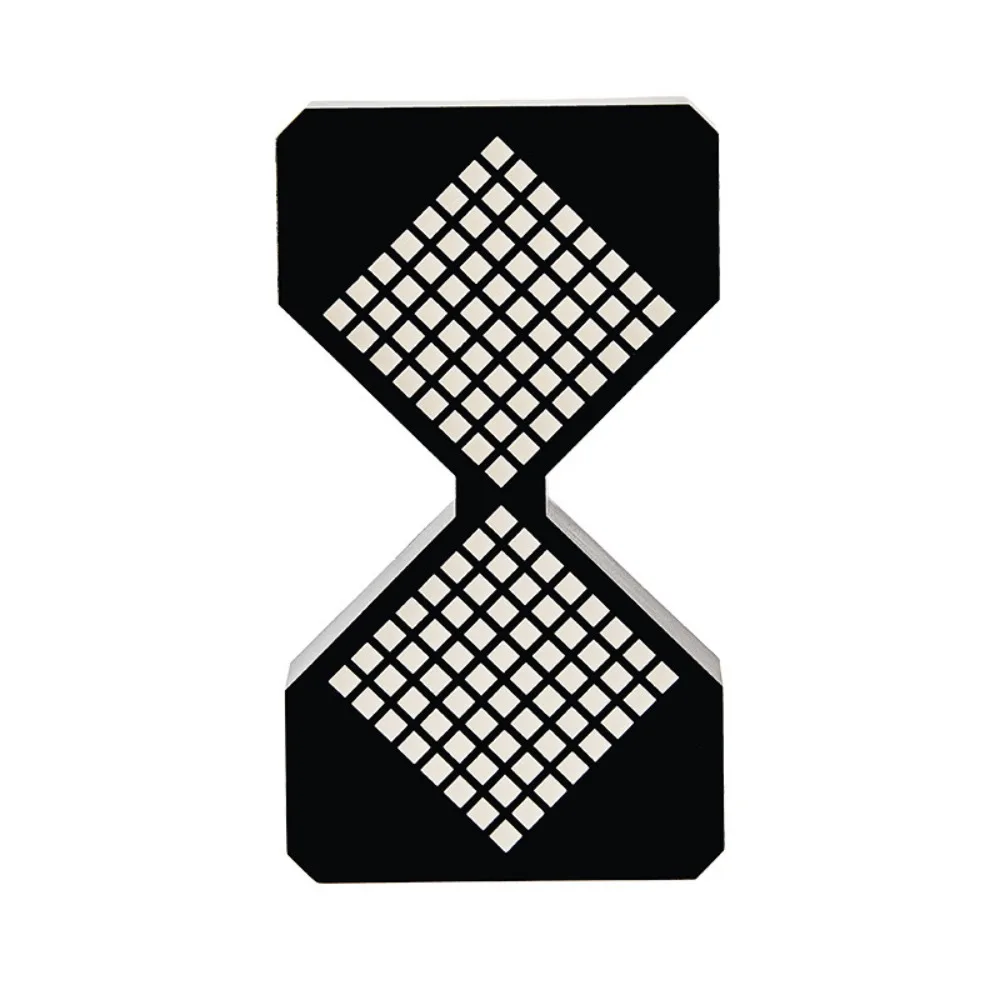 

Портативный электронный таймер яркости, интеллектуальный таймер, ночник, регулировка теплого света, 3D украшение в виде песочных часов, подарок на день рождения