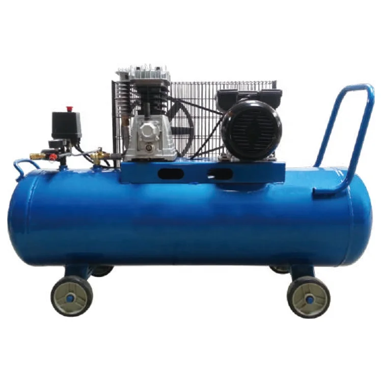 Big Tank 100ltr Large Italy Belt Auto Industrial Air Compressor