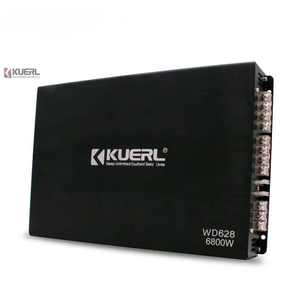 DC 12V 6800 Watt 4 Channel Car Amplifier Full Range Car Subwoofer Amplifier