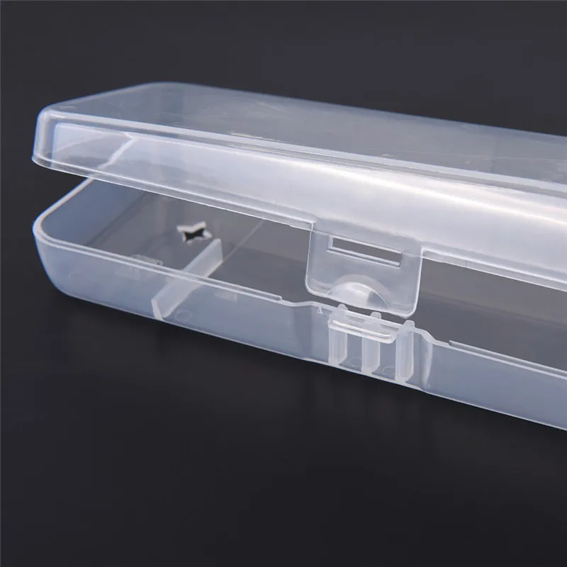 Wholesale Plastic Clear Razor Storage Case Travel Portable Holder Box Man Shaving