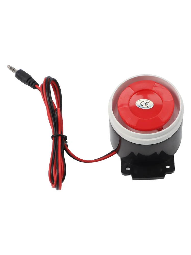 

Practical Useful Alarm Alarm Buzzer 120dB 320/600/1000/1200Ma For Home Security Loud Indoor Siren Plastic&Metal