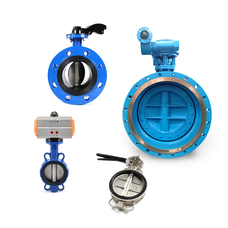 

Professional Factory DN50-DN1200 DI/SS Butterfly Valve ISO CE Certified Pneumatic Butterfly Valve For Water General Application