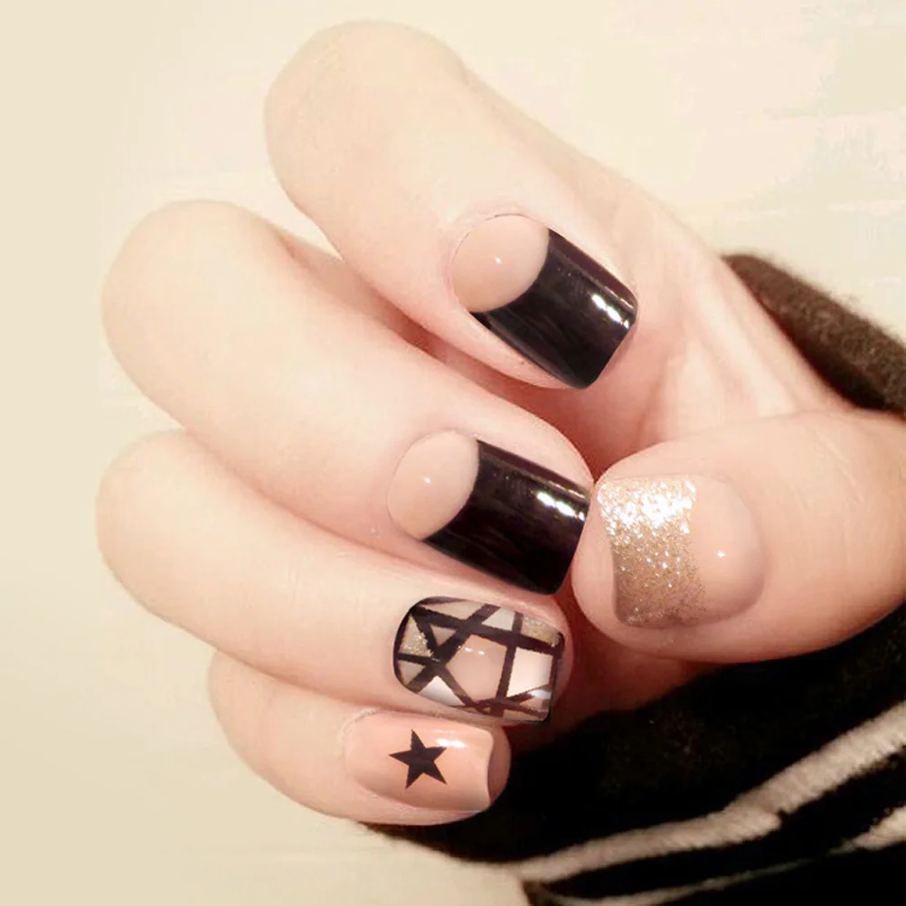 

240Pcs False Nail Tips Full Cover White Color Display for Nail Art Practice DIY Gel Fiberglass French Tips Tools Versatile Safe