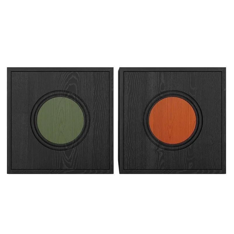 

Retro style dining side cabinet, living room sofa module combination cabinet, bedroom bedside table, all solid wood standing