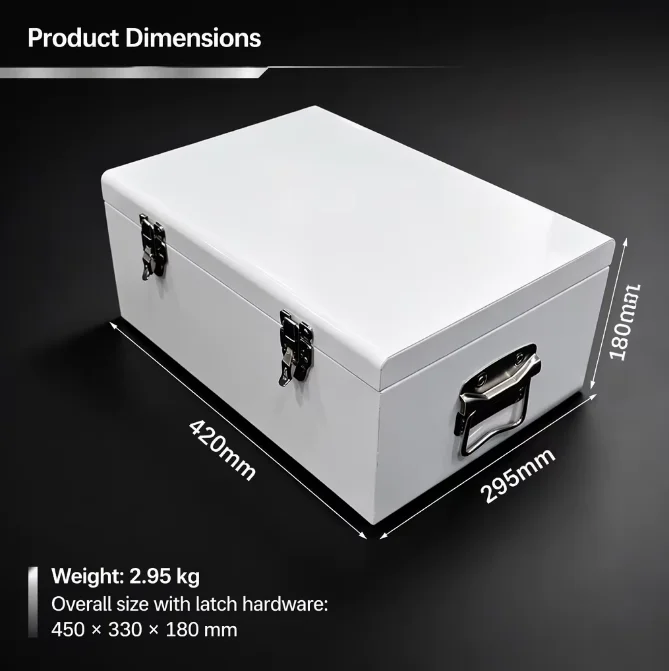 a forMetal Tool Box,  Storage Box, Metal Storage Box, Steel Tool Case, Metal Tool Case, Storage Container,  Organizer