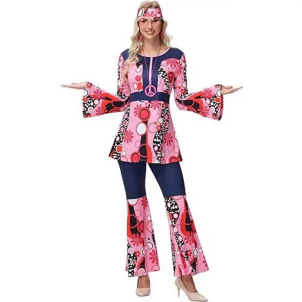 

Розовый сценический костюм из полиэстера для девочек, женская традиционная одежда Ele, летняя коллекция 2023, без зарегистрированного бренда