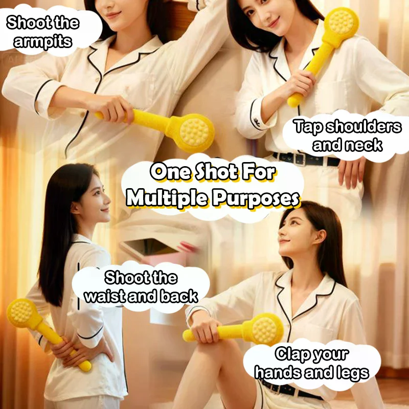 Beating Health Beating Device Massage Beating Stick Whole Body Beating Plate Health Hammer Relaxing Beating Plate