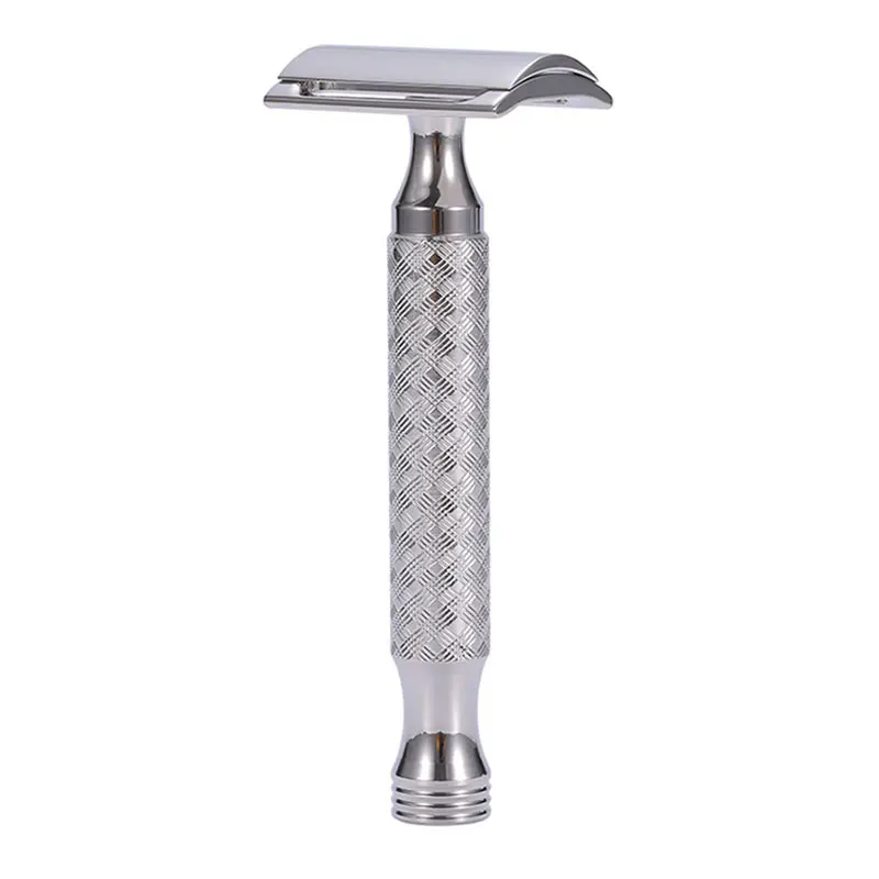 CNC 316L Stainless Steel Men's Manual Shaver Classic Double Edge Safety Razor