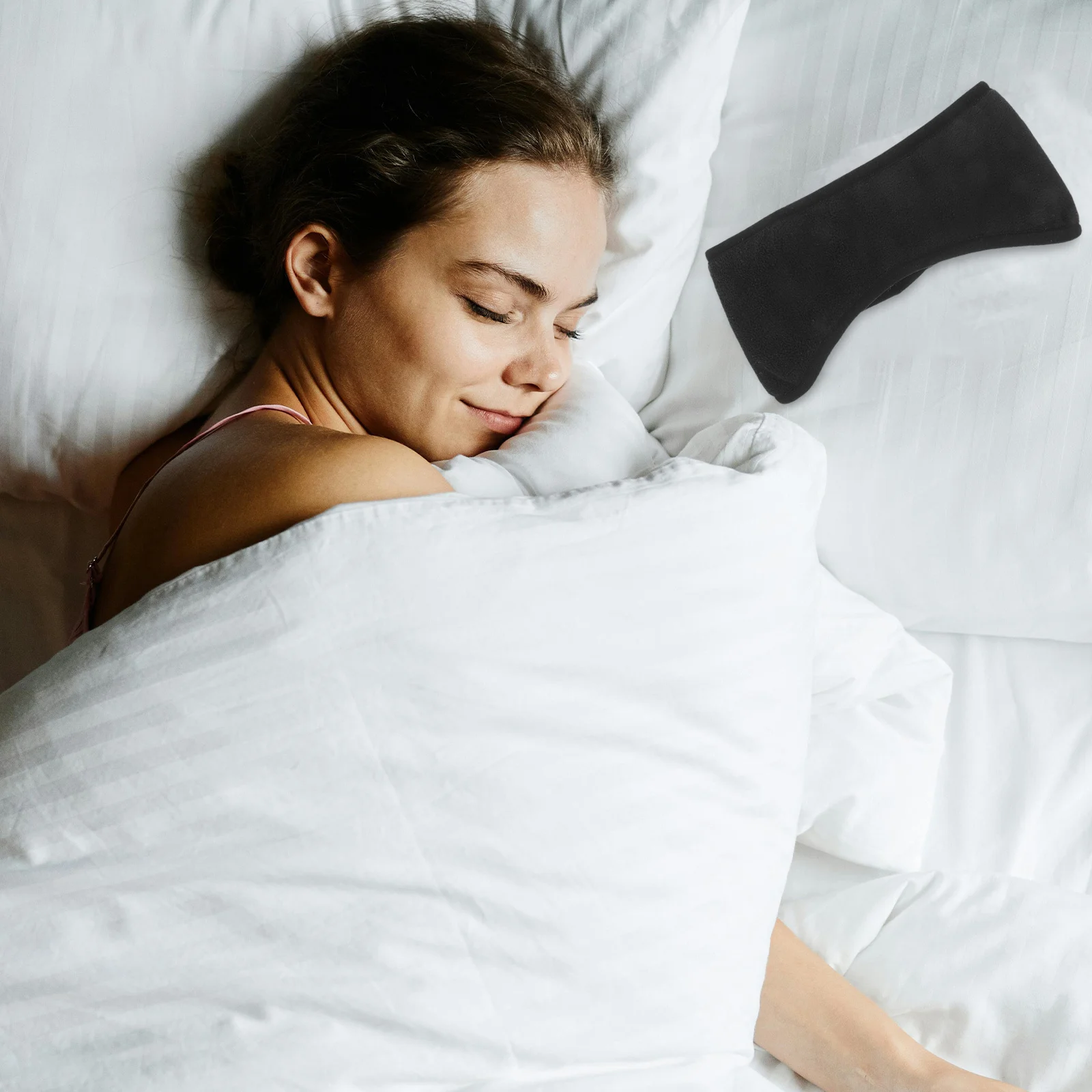 1 paio di cuffie antirumore per dormire, paraorecchie morbidi e confortevoli per adulti, donne, uomini, fascia per dormire invernale