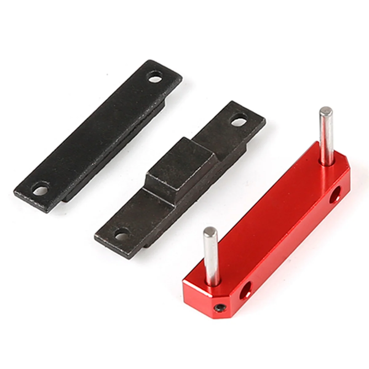 Conjunto de pastilhas de freio de liga CNC X18A-2X para peças de gás de carro 1/5 HPI KM BAJA 5B SS RC 85201-laranja