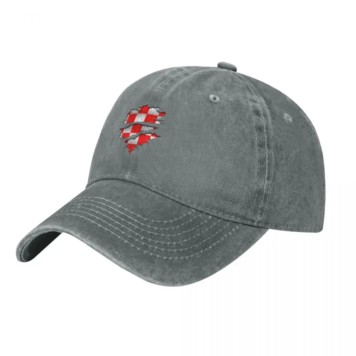 Croatia - Croatia - flag - Tattoo Ripped Baseball Cap Streetwear sun hat Trucker Cap Baseball For Men Women's