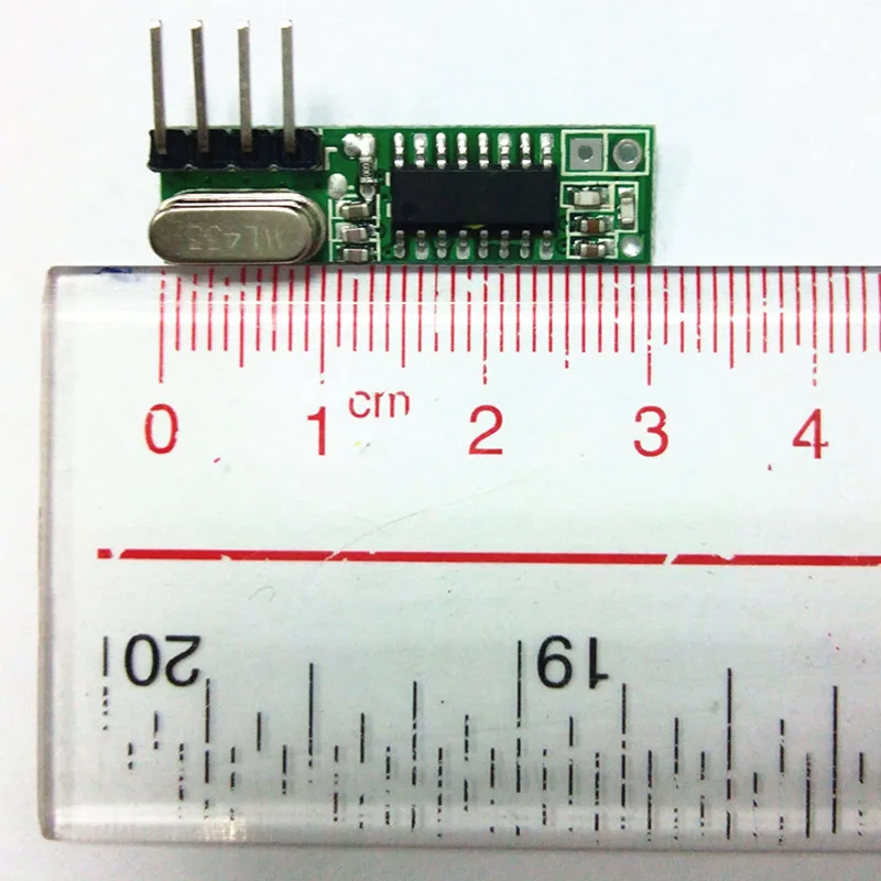 1 Set superheterodyne 433Mhz RF transmitter and receiver Module kit small size For Arduino uno Diy kits 433 mhz Remote controls