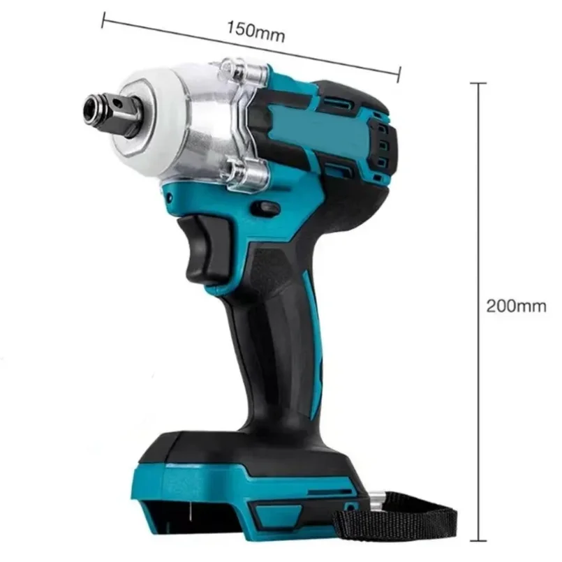 Многофункциональный аккумуляторный электрический ударный гайковерт Электрический инструмент бесщеточный электрический ключ ручная дрель