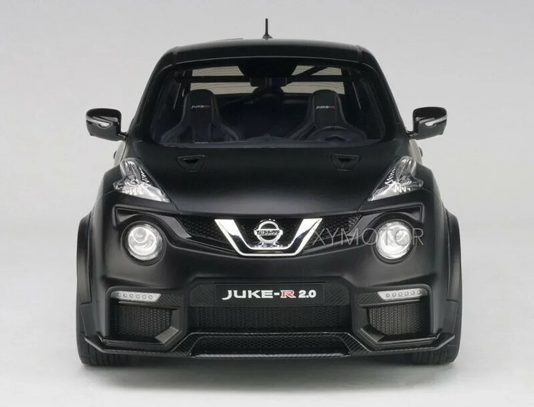 1/18 AUTOart For NISSAN JUKE R 2.0 Diecast Car Model Gift Collection Ornament Display Black/Red/White Metal,Plastic,Rubber