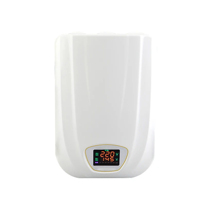 

5KW Single-phase AC Voltage Stabilizer Air Conditioning Regulator 220V Automatic Household Wall-mounted Computer Regulator