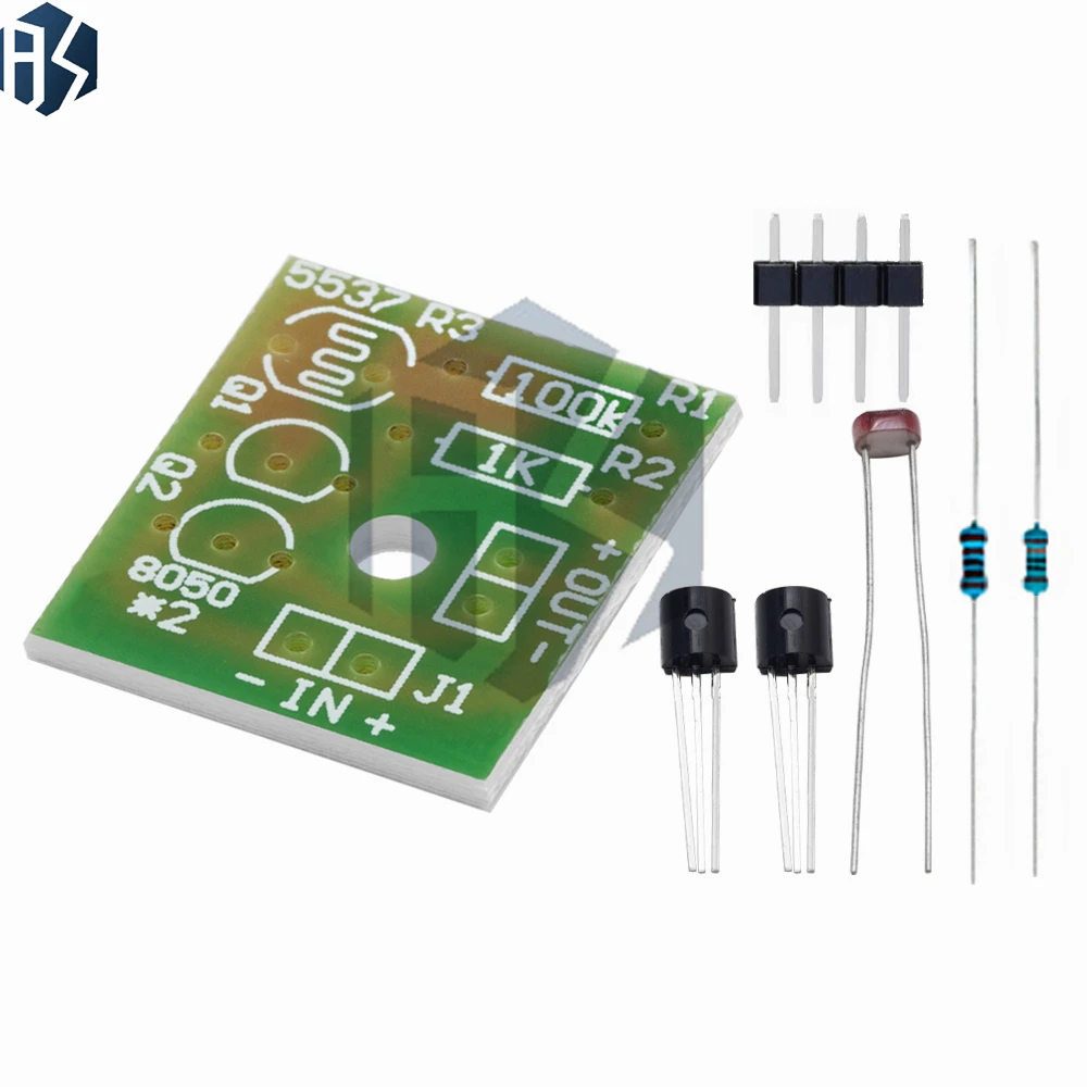 ‌ Kit DIY de sensor de controle de luz – Módulo fotorresistor LM393 com sensibilidade ajustável (3,3 V-5 V) e saída digital/analógica