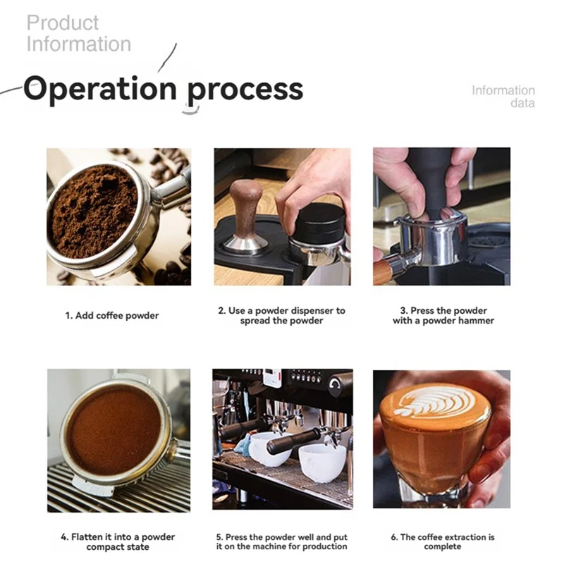 A88X Coffee Powder Ring For Breville 8 Series Espresso Machines Coffee Handle Anti-Fly Powder Ring