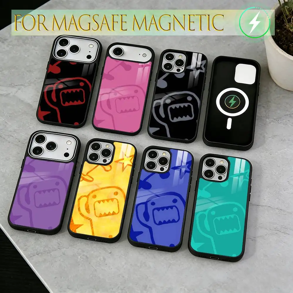 

D-Domo-kun Japan Phone Case For iPhone17,16,15,14,13,12,11 Plus,Pro Magnetic For Magsafe Wireless Charging