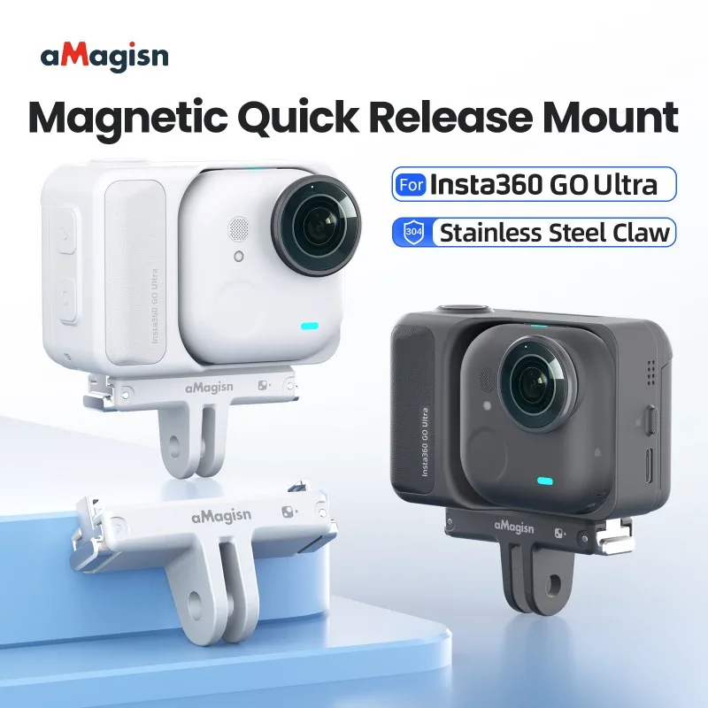 �y�Z�[�����zInsta360 Go Ultra�paMagisn�v���X�`�b�N���N�C�b�N�����[�X�}�E���g�AInsta360 GoUltra�p�X�e�����X�X�`�[�����ܕt�����C�x�[�X