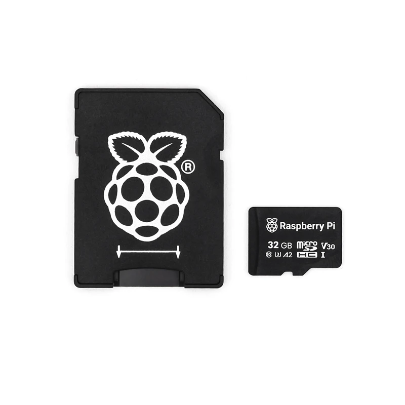 Official Raspberry PI Micro SD Card 16GB 32GB 64GB 80MB/S High Speed Transmission Optional Pre-installed 32-bit Raspberry PI OS