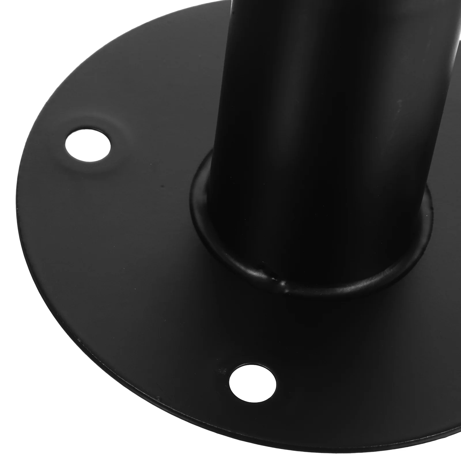 2 Pcs 107x80mm Speaker Base Black Holder Adjustable Stand Heavy Duty Stage Party Studio Monitor Tray Bracket