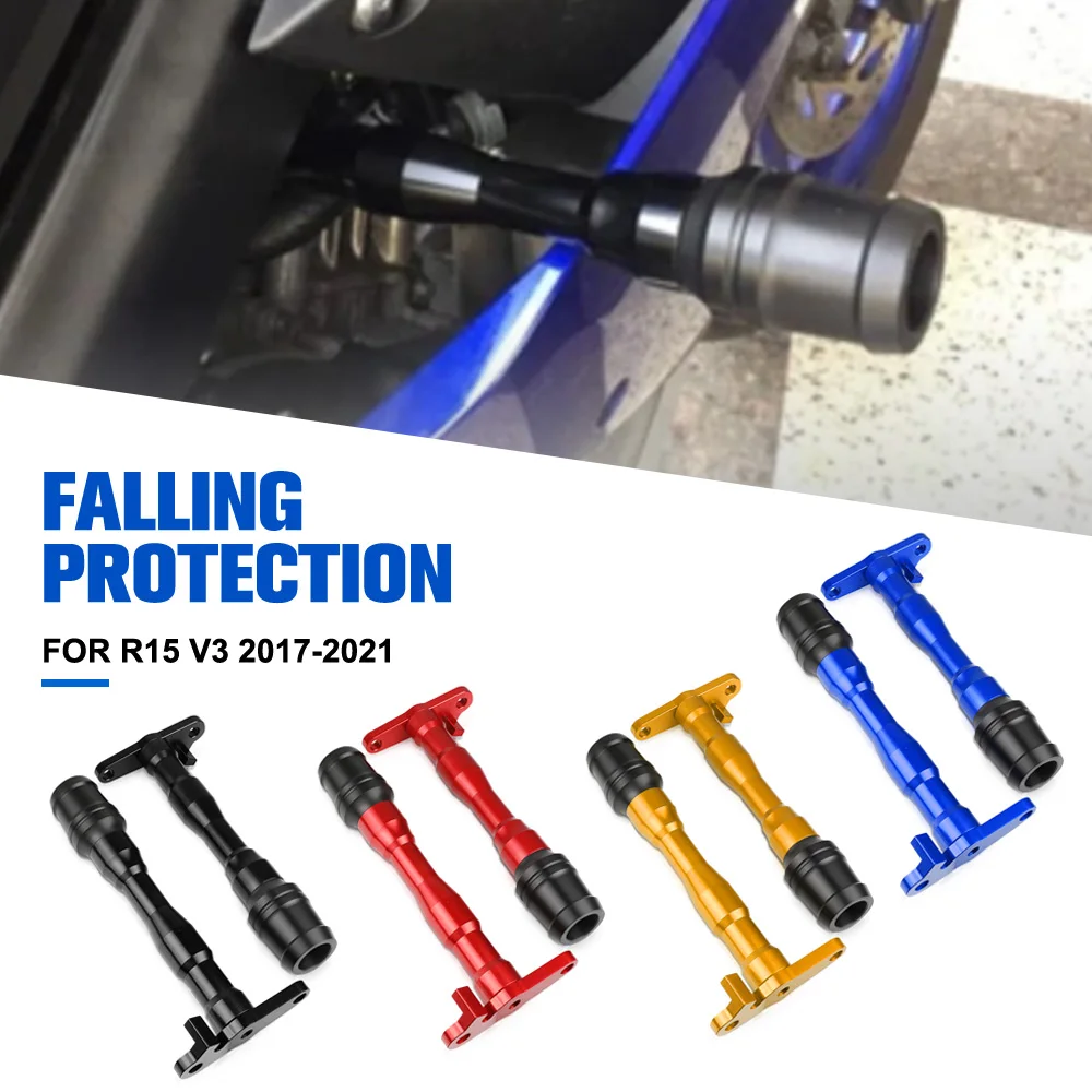 

For YAMAHA R15 V3 2017 2018 2019 2020 2021 Motorcycle Engine Frame Slider Falling Protection Fairing Guard Crash Pad Accessories