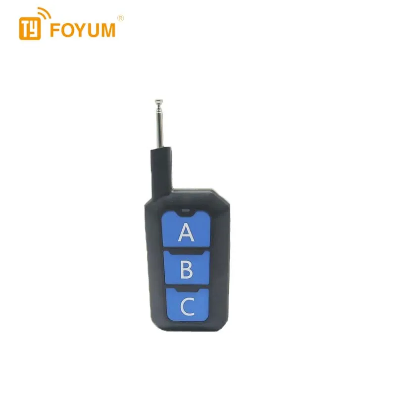 Long-distance Remote Control, Silicone Version with 3 Buttons, Super Long Extendable Antenna, Manufacturer Ultra-low Price,1PCS