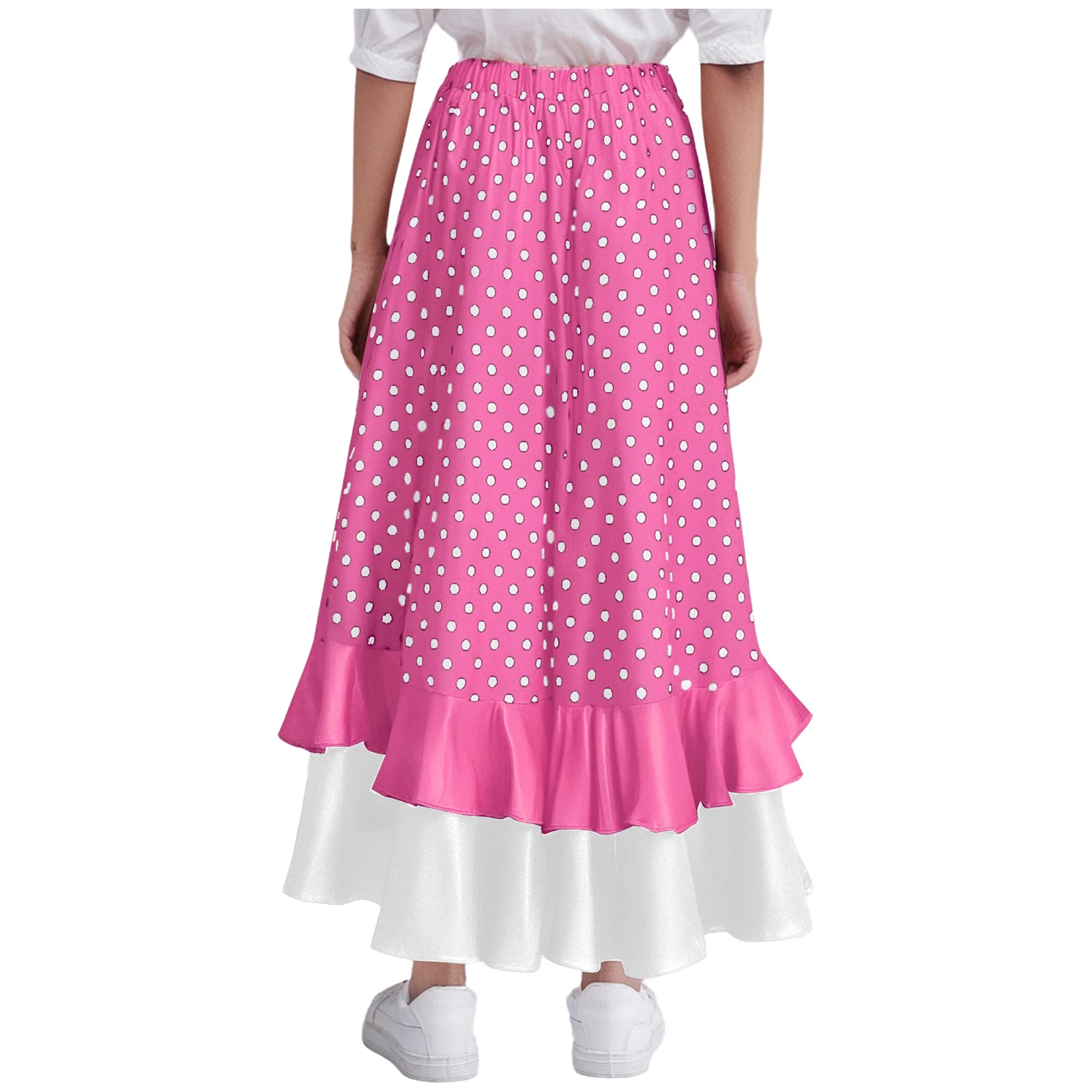 Disfraz español para niñas y niños, faldas largas para baile Flamenco, faldas largas para actuación de salón, competiciones, ropa para fiesta de baile de Halloween