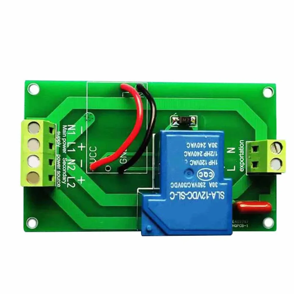 

Power Conversion Switch Module Simplified Switching Process with the 51224V Dual Source Automatic Control Unit