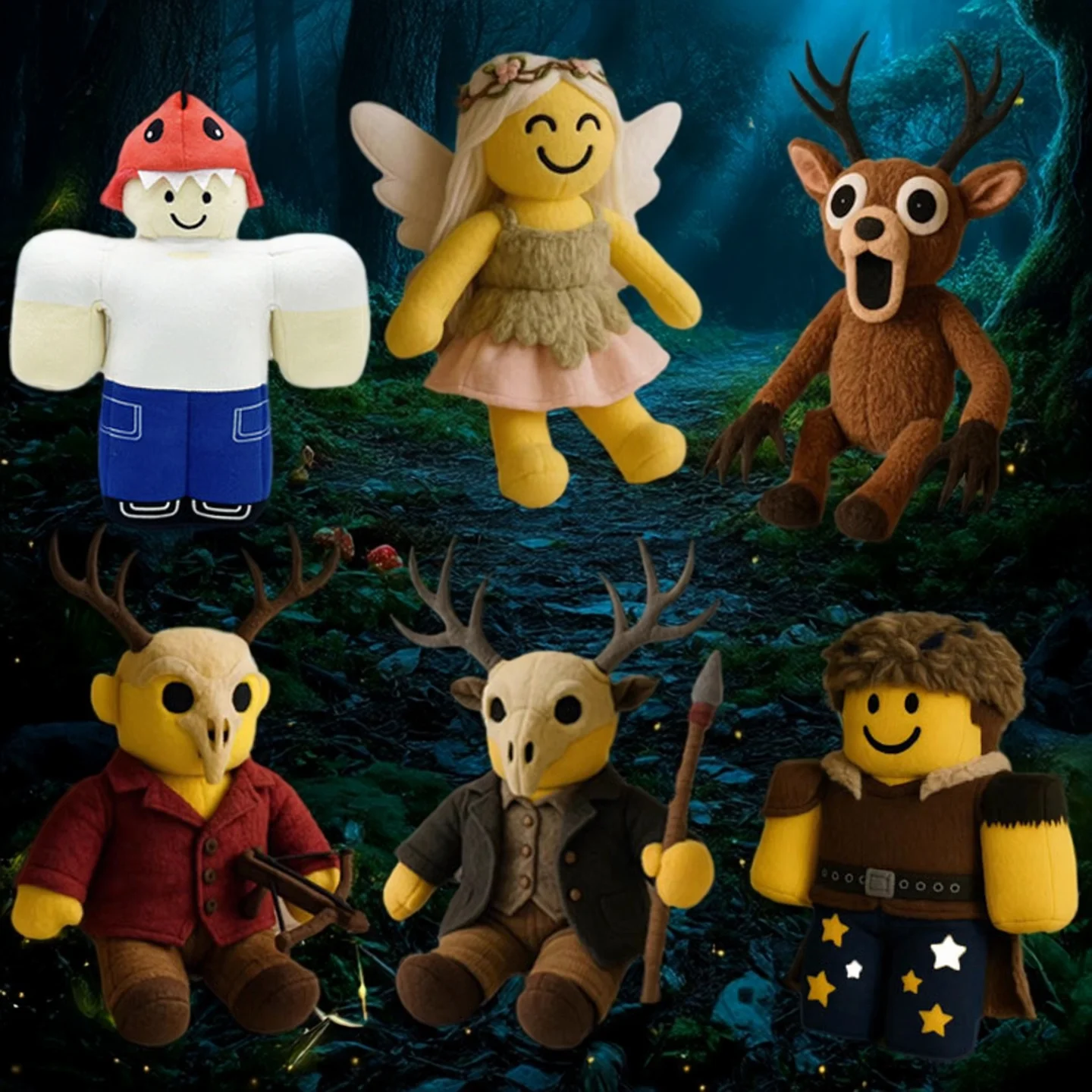 

New Products In Stock: Dark Forest Anime Series Toys, Halloween Christmas Gifts, Cartoon Anime Decoration Dolls, Doll Gifts